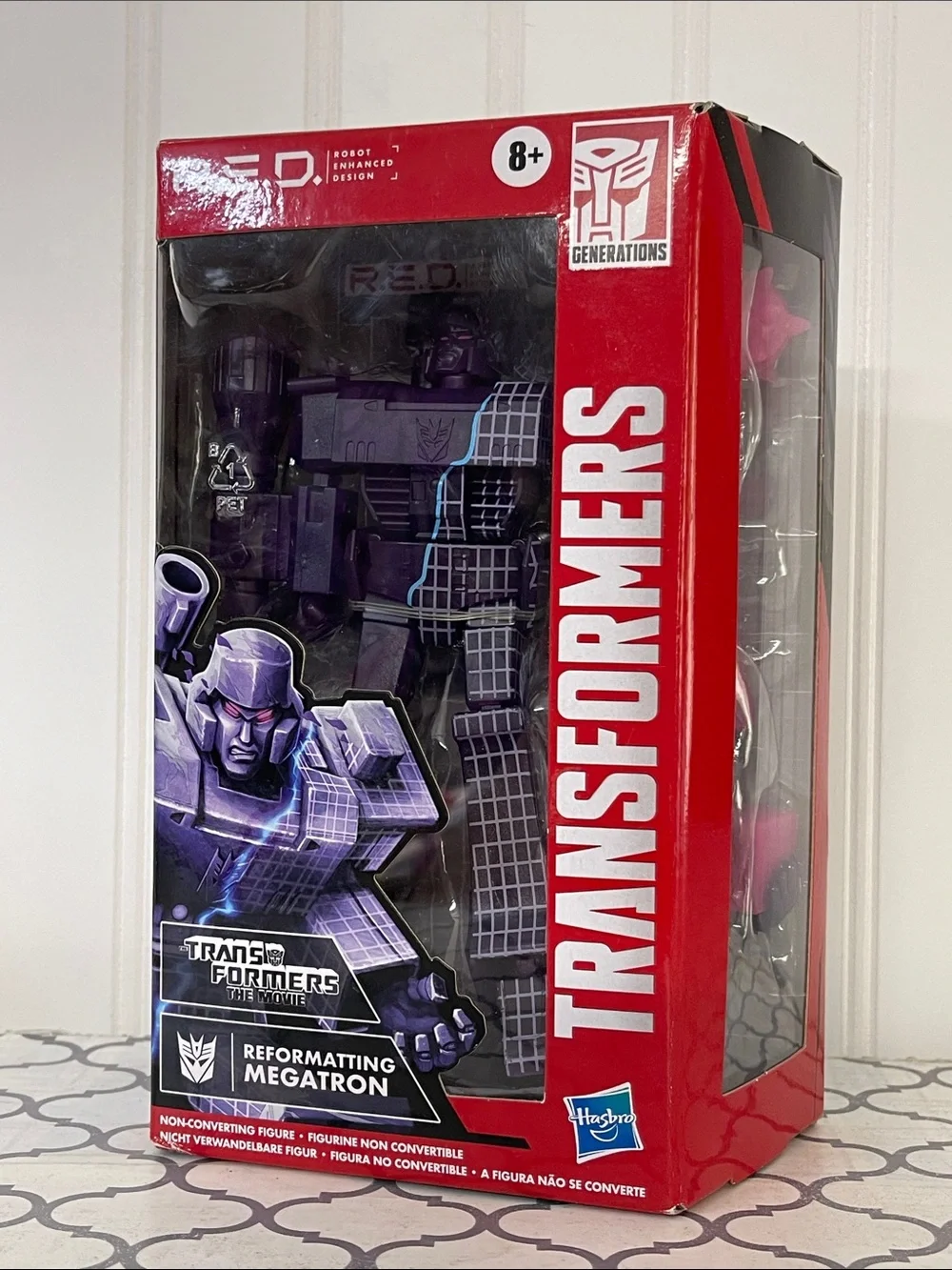 Hasbro Transformers Megatron - Non-converting, Purple, New